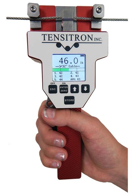 Surface Tension Meter distributor|tensitron cable gauge.